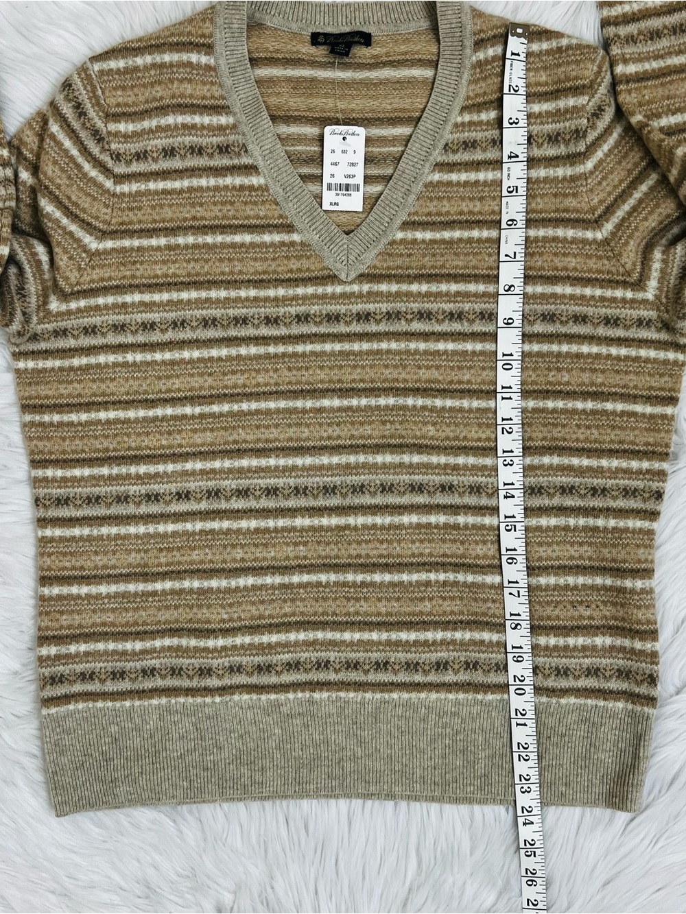 NWT! Brooks Brothers Women’s 100% Lambswool Sweater Sz XL - Picture 8 of 8